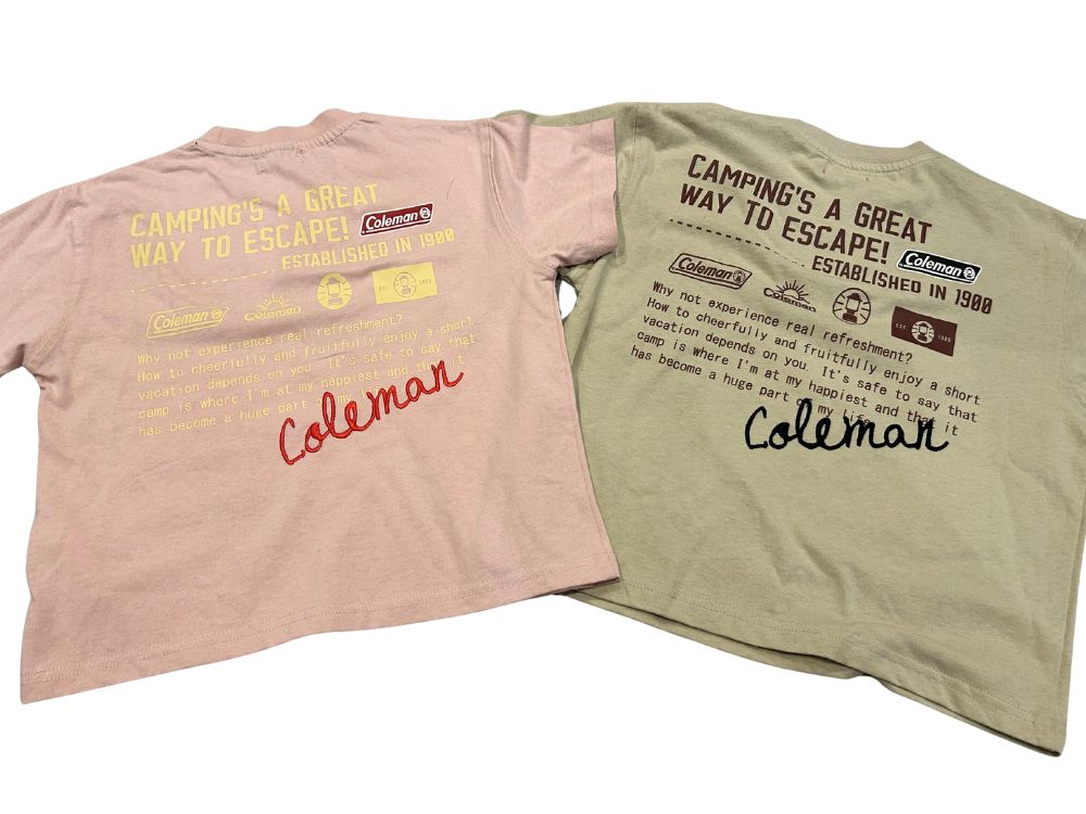 コールマン×バースデイコラボTシャツ
