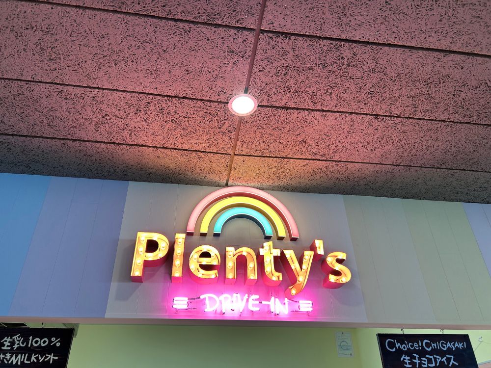 Plenty'sの看板の画像