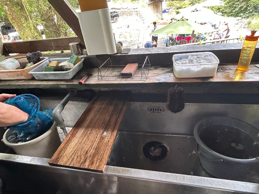 洗い場の写真