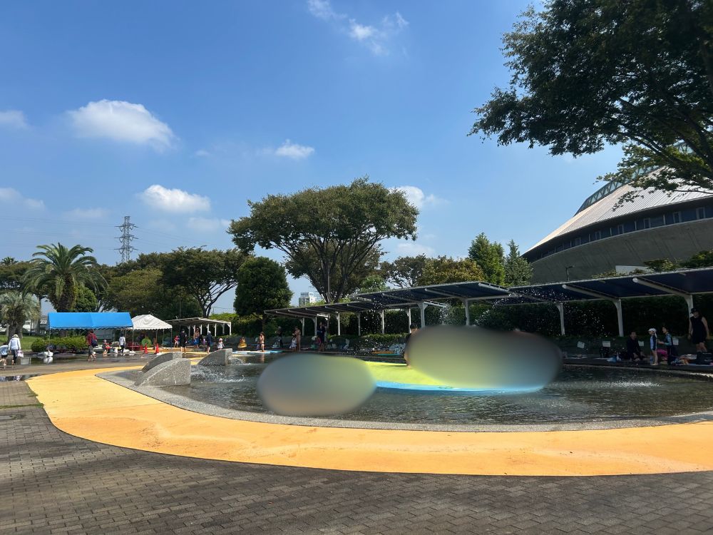 せせらぎプールの画像