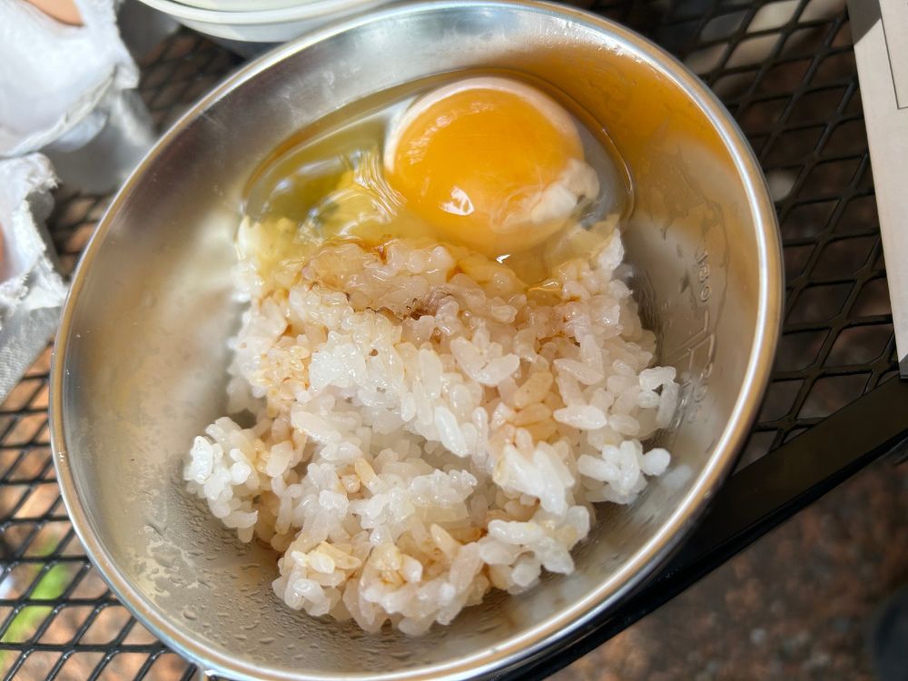 卵かけご飯の写真