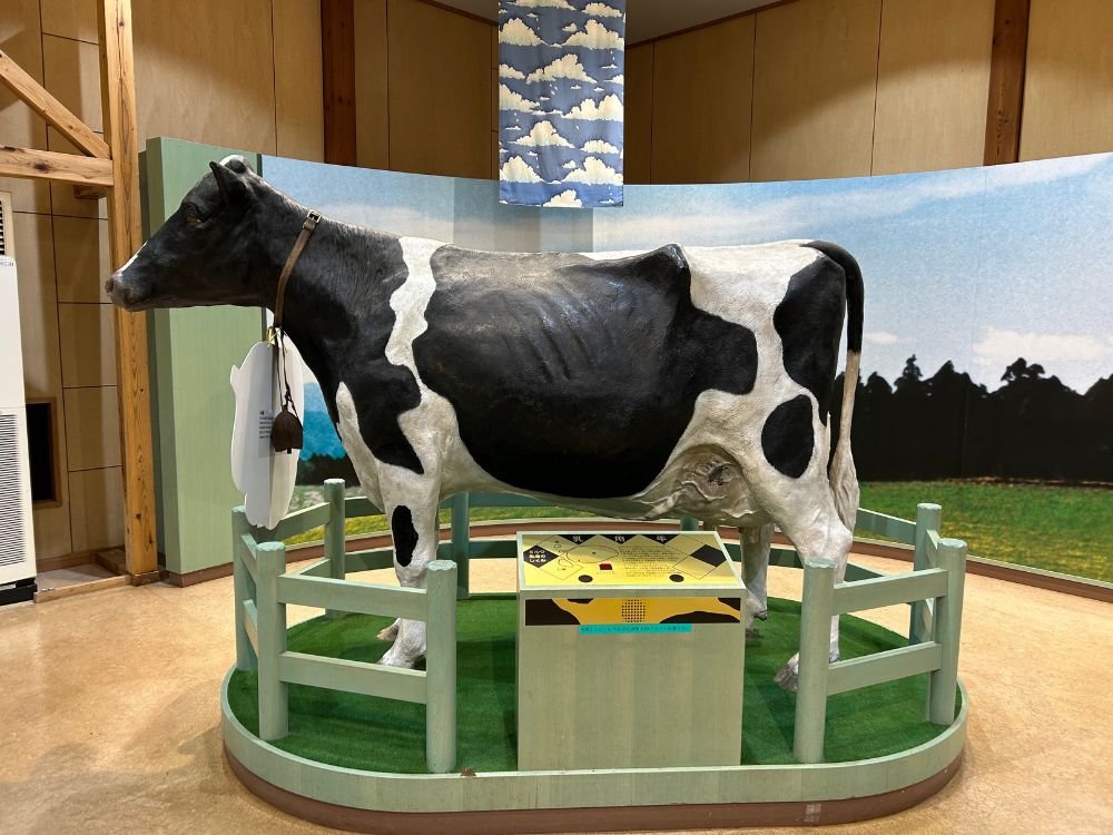 モーモーハウス内の展示