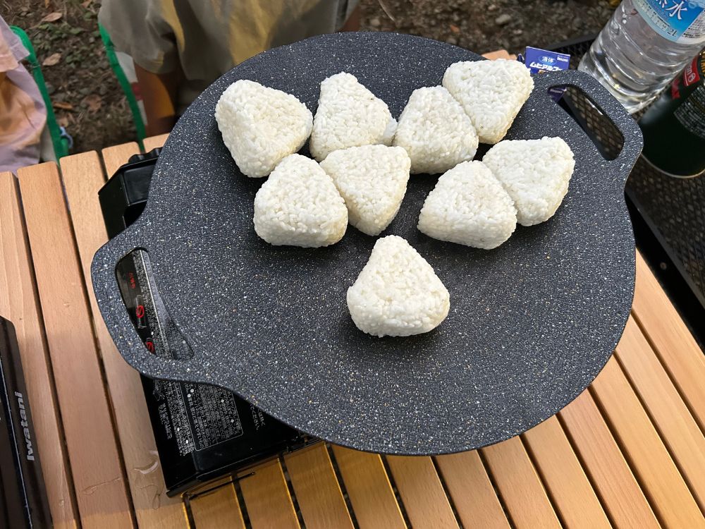 焼きおにぎりの写真