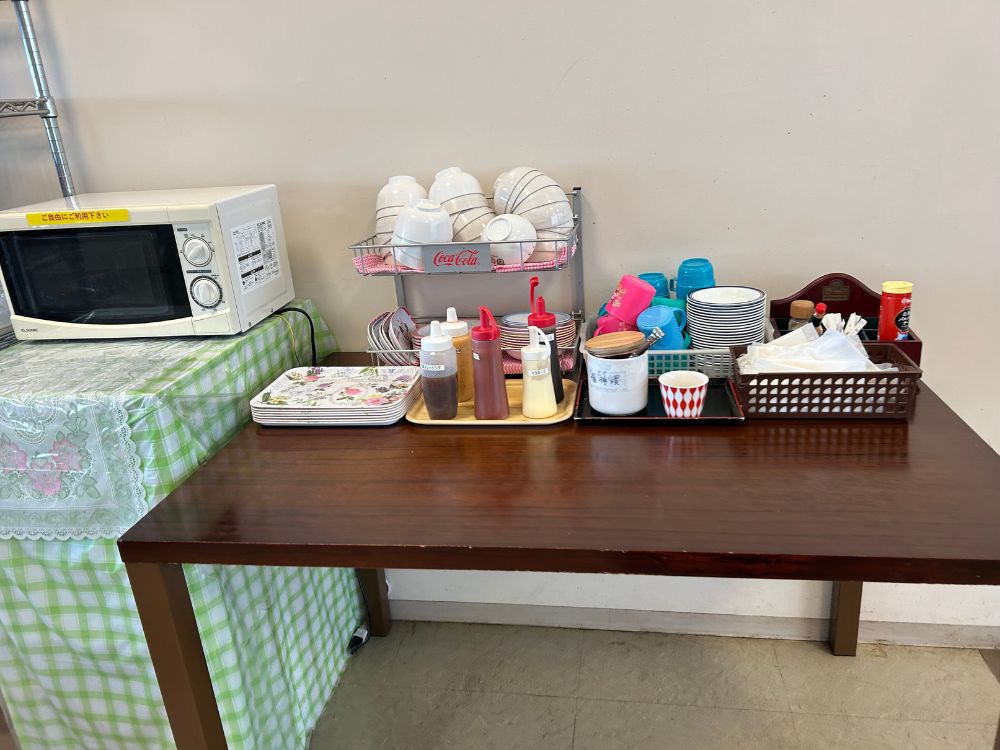 レストランのお子様グッズの写真