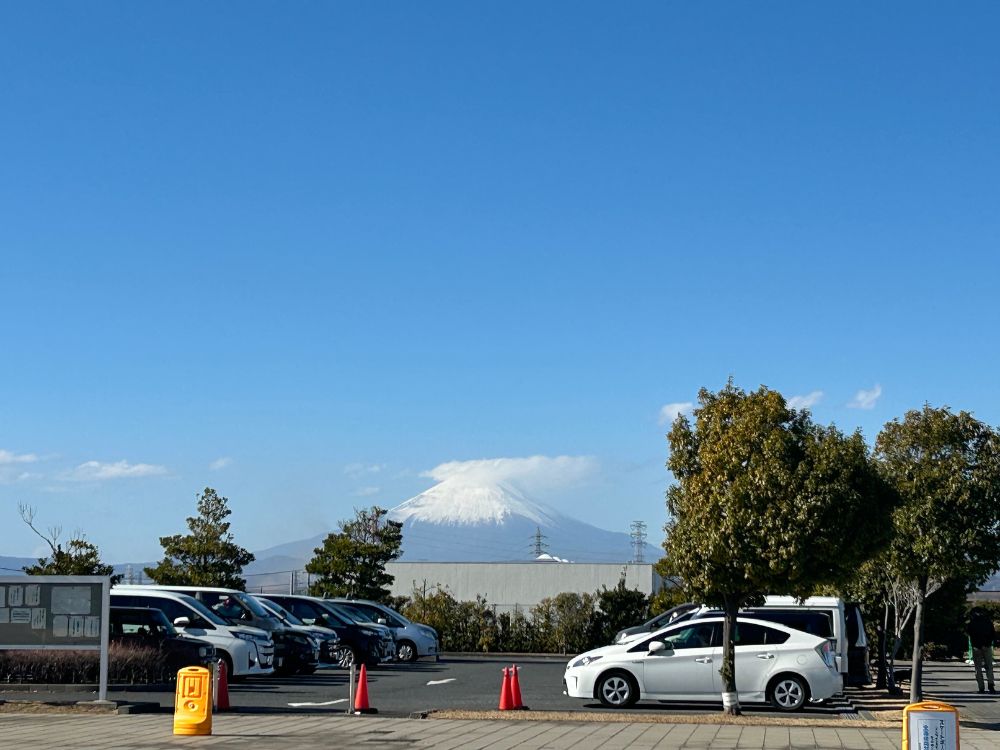 四之宮公園からの景色(富士山)